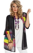 Mode für Mollige: Bluse von sempre piu